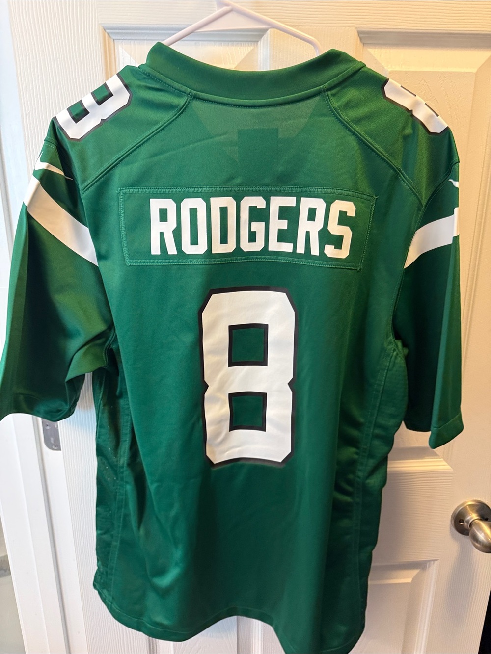 NFL New York Jets Green #8 Men's Football Jersey - Picture 4 of 5